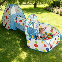 Play Tent with Crawl Tunnel and Ball Pit