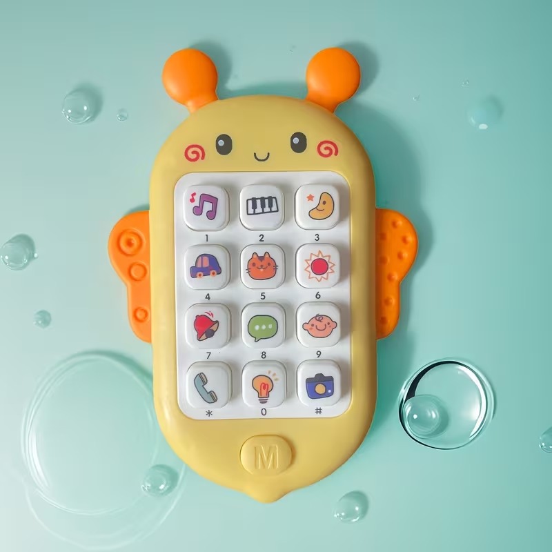 Bee-Shaped Musical Toy Phone